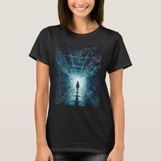 DKH138 Sci fi Graphic  Sweet Void Bliss T-Shirt (Vorderseite)