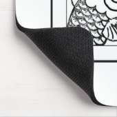 Dkk-Mausunterlage Mousepad (Ecke)