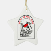 Dkk-Stern-Verzierung Keramik Ornament (Rechts)