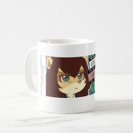 Dksk30's Patreon $3 Tier 'Sharpi's rett' Kaffeetasse (Vorderseite Links)