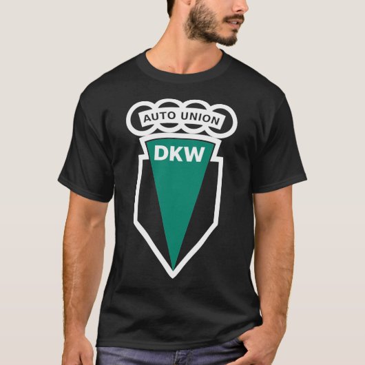 DKW CLASSIC MOTORRADLOGO Klassischer T - Shirt (Vorderseite)
