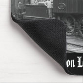 DL+ W-Dampf-Inspektions-Lokomotive Mousepad (Ecke)