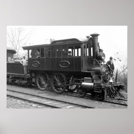 DL+ W Dampfprüflokomotive Poster