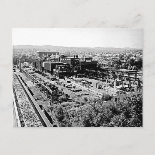 DL & W RR Gießerei Scranton Pa. Postkarte (Vorderseite)