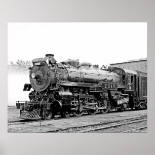 DL & W RR Scranton Pa. Drucken Poster