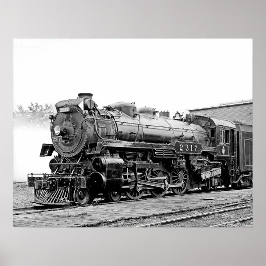 DL & W RR Scranton Pa. Drucken Poster (Vorne)