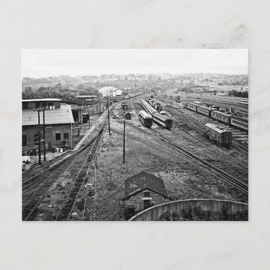 DL & W RR Scranton Pa. Postkarte (Vorderseite)