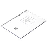 DLAB Make It Your Notebook w QR Code Notizblock (Linke Seite)