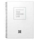 DLAB Make It Your Notebook w QR Code Notizblock (Vorderseite)