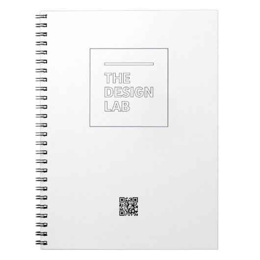 DLAB Make It Your Notebook w QR Code Notizblock (Vorderseite)
