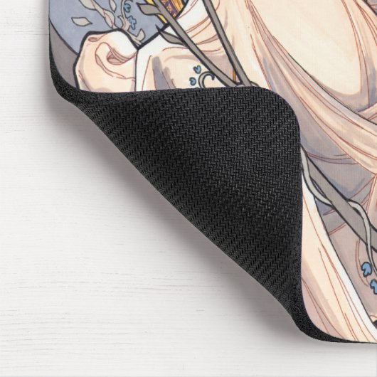 Dlane an der Dämmerung Mousepad (Ecke)