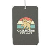 dless Dog Lady Autolufterfrischer (Vorderseite)