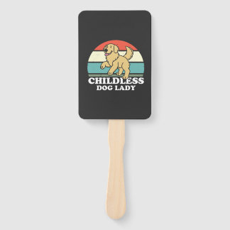 dless Dog Lady Fächer