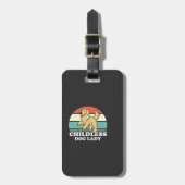 dless Dog Lady Gepäckanhänger (Vorderseite vertikal)