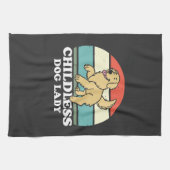 dless Dog Lady Geschirrtuch (Horizontal)