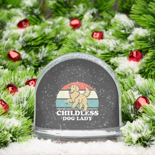 dless Dog Lady Schneekugeln (Weihnachten)