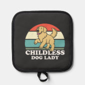 dless Dog Lady Topflappen (Vorderseite)