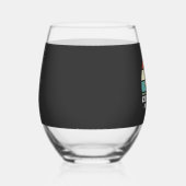 dless Dog Lady Weinglas Ohne Stiel (Rechts)