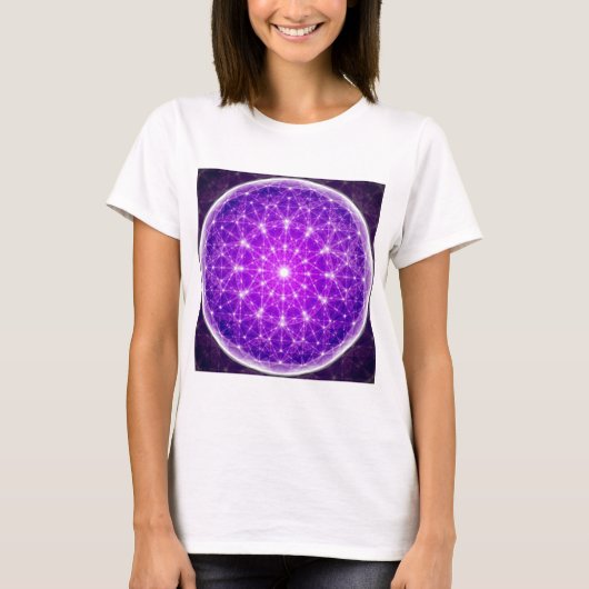 D'Light volle Mandala T-Shirt (Vorderseite)