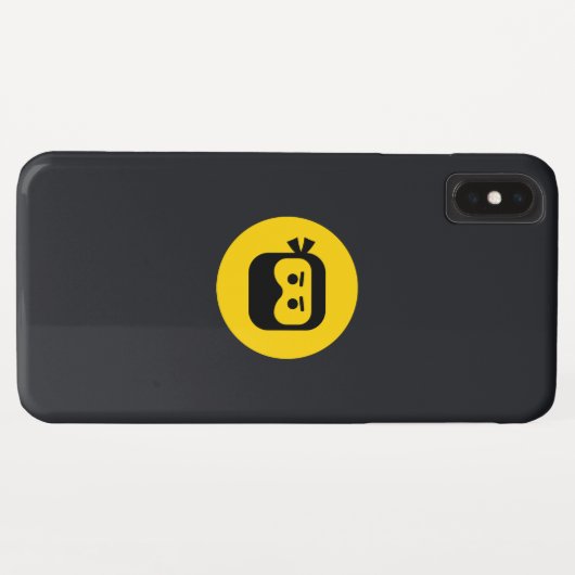 DLive Ninja Logo-Schwarz-Telefon-Kasten Case-Mate iPhone Hülle (Rückseite (Horizontal))