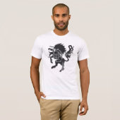 DLM Einhorn - Männer T-Shirt (Vorne ganz)