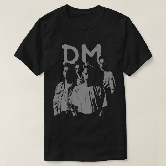 DM - 80er Synth Pop Premium T-Shirt (Design vorne)