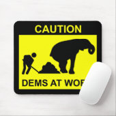 DM bei der Arbeit Mousepad (Mit Mouse)