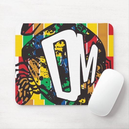 Dm-Farbmausunterlage Mousepad (Mit Mouse)