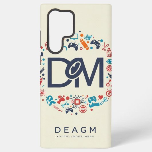 DM Fusion Galaxy S22 Ultra Case Samsung Galaxy Hülle (Rückseite)