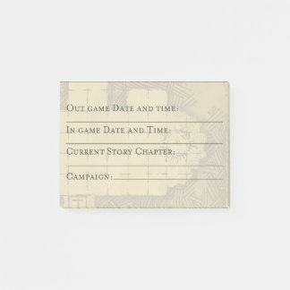 DM Grafischer Post-it-Organisator; Datum, Uhrzeit, Post-it Klebezettel