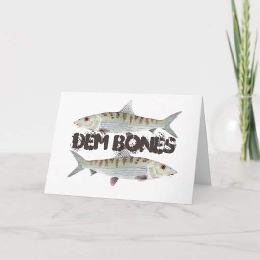 DM-KnochenBonefish Karte (Vorderseite)