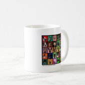 Dm-Regenbogen-Soule Kaffeetasse (VorderseiteRechts)