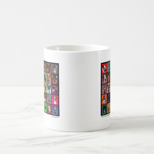 Dm-Regenbogen-Soule Kaffeetasse (Mittel)