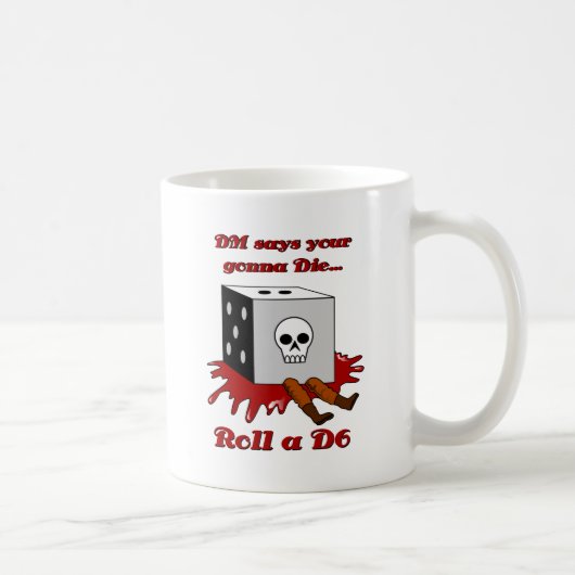 DM sagt, dass Ihr Gehen… DIE Kaffeetasse (Rechts)