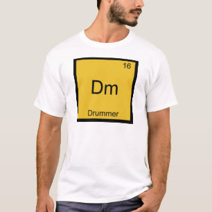 Dm - Schlagzeuger-lustiges T-Shirt