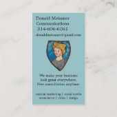 DMC Visitenkarten Visitenkarte (Rückseite)