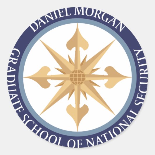 DMGS-Aufkleber Runder Aufkleber (Vorderseite)