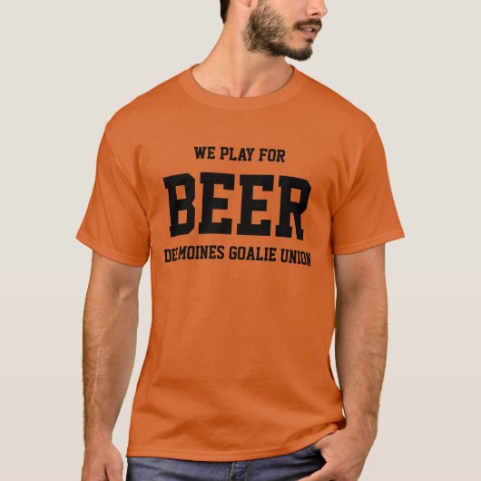 DMGU - WIR SPIELEN FÜR BIER T-Shirt (Vorderseite)