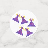 D'Milliarden Konfetti (Klein Vorderseite)