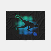 Dminton Dminton Player für Männer und Frauen Fleecedecke (Vorderseite (Horizontal))