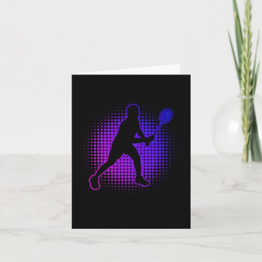 Dminton Player Dminton Women's Squash Shuttle Karte (Vorderseite)