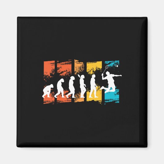 Dminton Player Evolution Shuttle Dminton Racket 1 Magnet (Vorne)