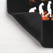 Dminton Player Evolution Shuttle Dminton Racket 1 Mousepad (Ecke)