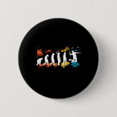 Dminton Player Evolution Shuttle Dminton Racket Button (Vorderseite)