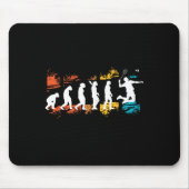 Dminton Player Evolution Shuttle Dminton Racket Mousepad (Vorne)