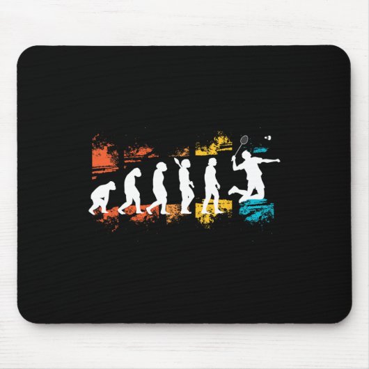 Dminton Player Evolution Shuttle Dminton Racket Mousepad (Vorne)