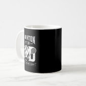 Dminton Player Vater Der Shuttle Player Dminton Pl Kaffeetasse (Vorderseite Links)