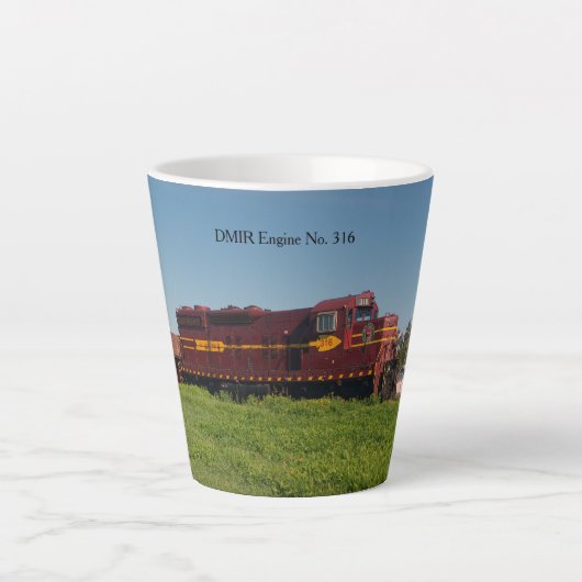 DMIR Motor Nr. 316 Latte-Tasse Milchtasse (Vorderseite)