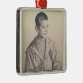 Dmitri Dmitrievich Shostakovich als Kind Silbernes Ornament (Rechts)