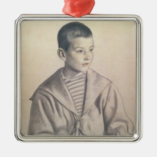 Dmitri Dmitrievich Shostakovich als Kind Silbernes Ornament (Vorne)